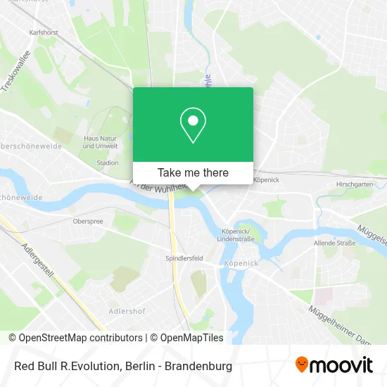 Red Bull R.Evolution map