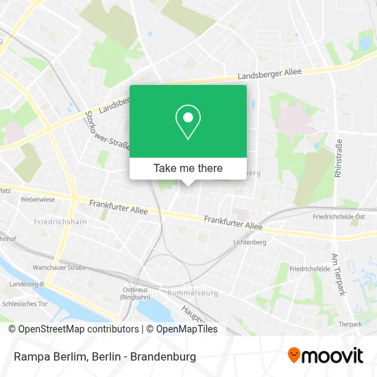 Rampa Berlim map