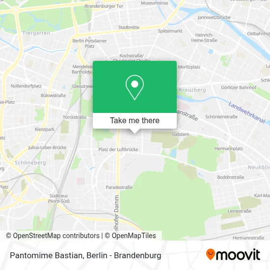 Pantomime Bastian map