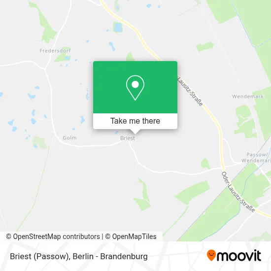 Briest (Passow) map