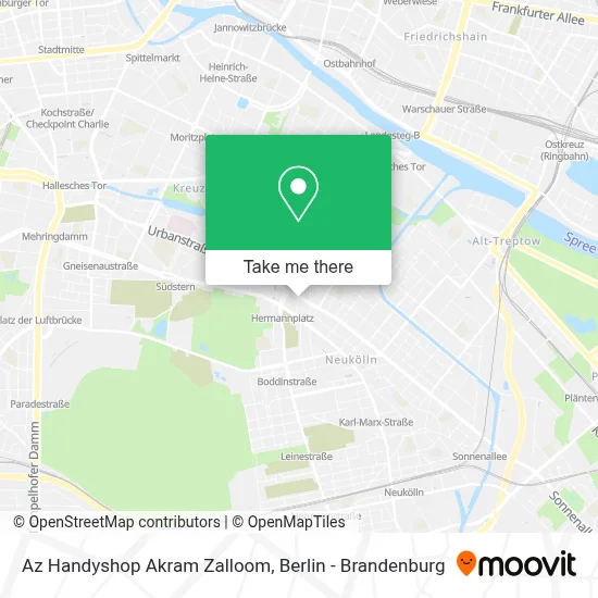 Az Handyshop Akram Zalloom map