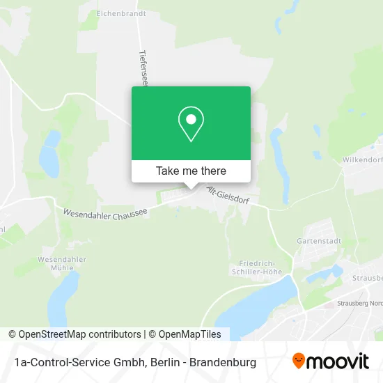 1a-Control-Service Gmbh map