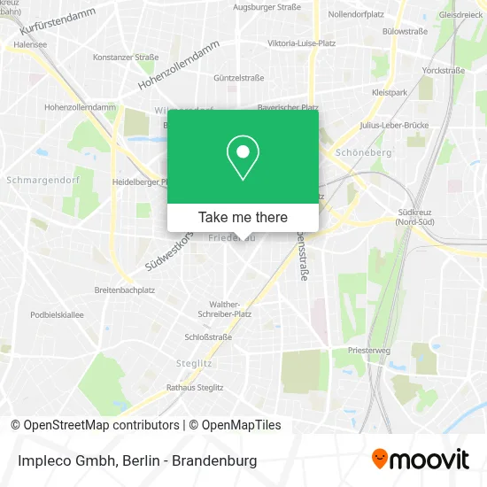 Impleco Gmbh map