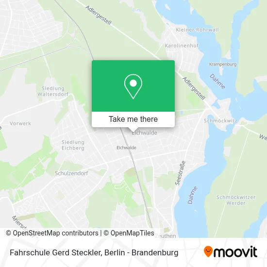 Fahrschule Gerd Steckler map