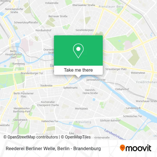 Reederei Berliner Welle map