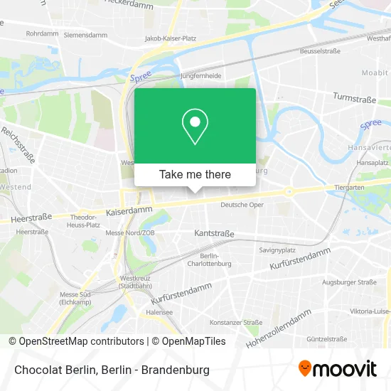 Chocolat Berlin map
