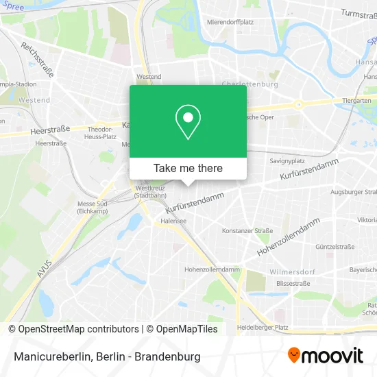 Manicureberlin map
