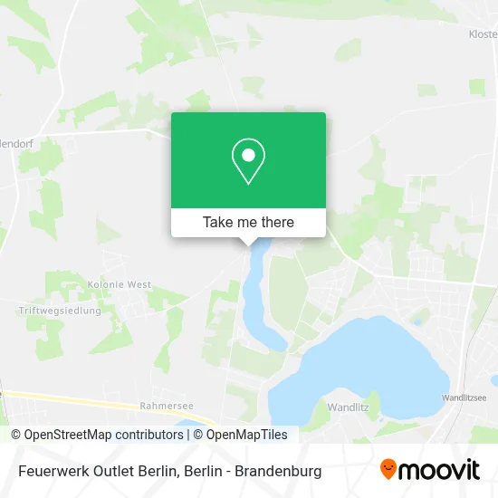 Feuerwerk Outlet Berlin map