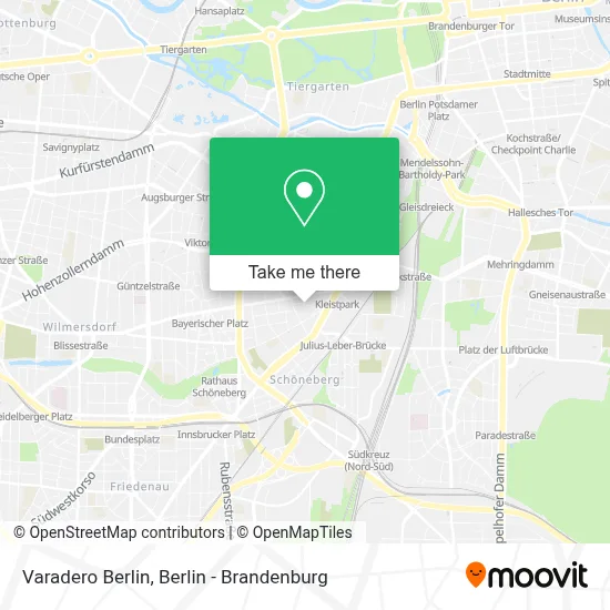Varadero Berlin map