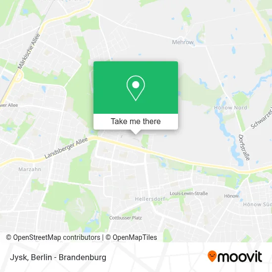 Jysk map