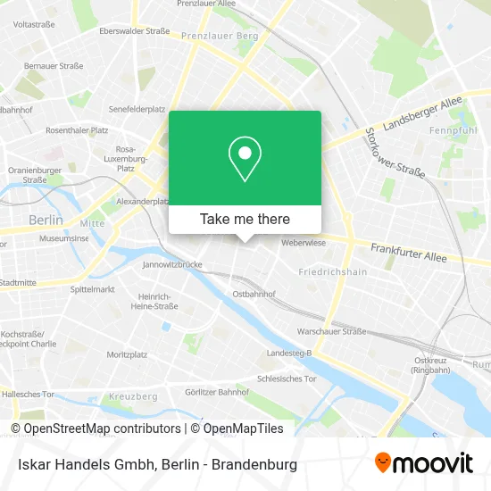 Iskar Handels Gmbh map