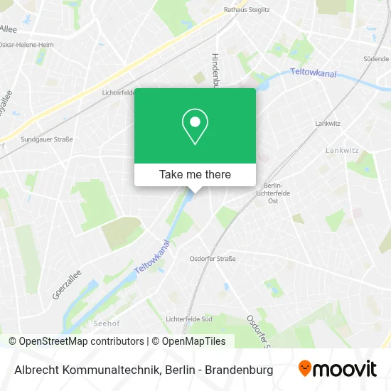 Albrecht Kommunaltechnik map