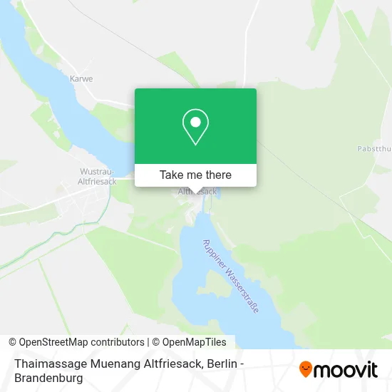 Thaimassage Muenang Altfriesack map