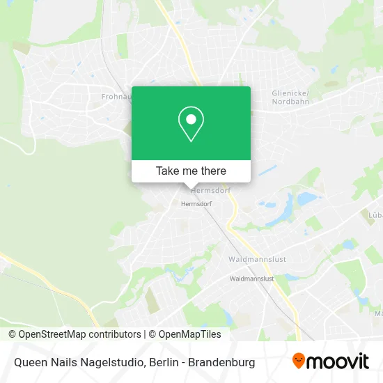 Queen Nails Nagelstudio map