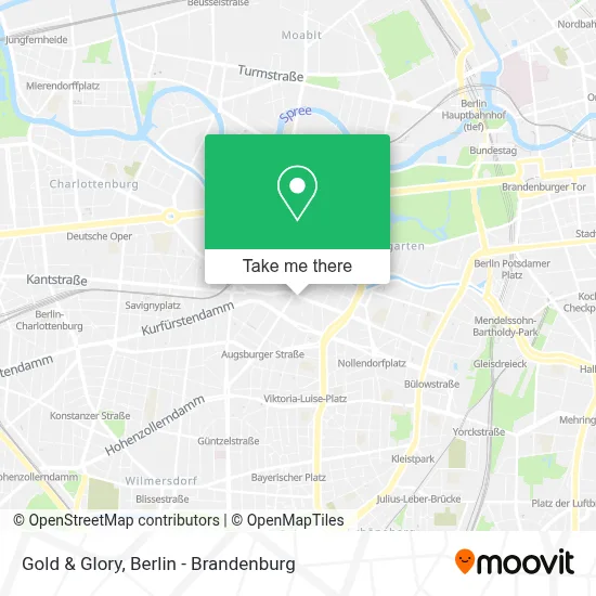 Gold & Glory map