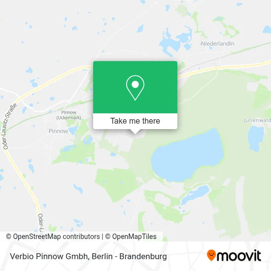 Verbio Pinnow Gmbh map