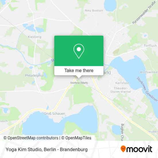 Yoga Kim Studio map