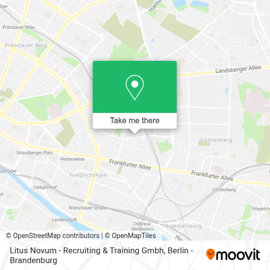 Litus Novum - Recruiting & Training Gmbh map