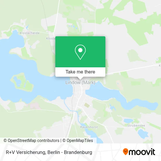 R+V Versicherung map