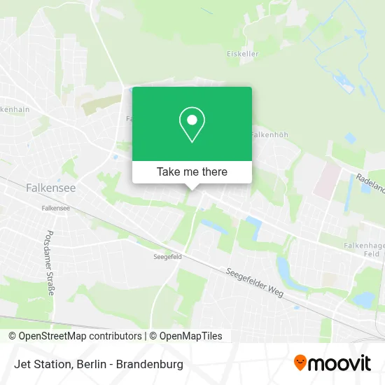 Jet Station map