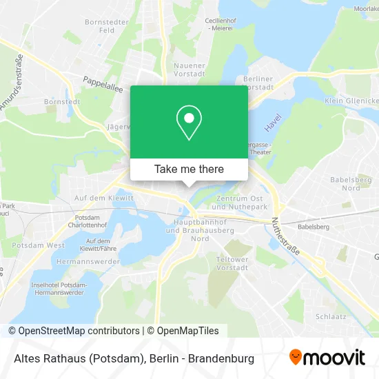 Altes Rathaus (Potsdam) map