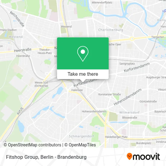 Fitshop Group map