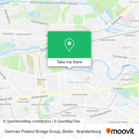 German Poland Bridge Group map