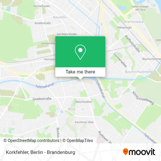 Korkfehler map