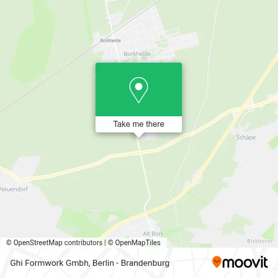 Ghi Formwork Gmbh map