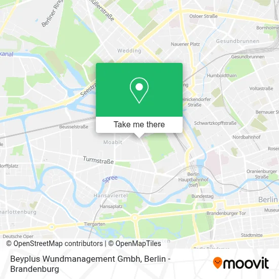 Beyplus Wundmanagement Gmbh map