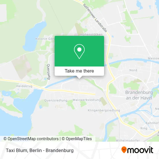 Taxi Blum map