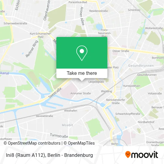Ini8 (Raum A112) map
