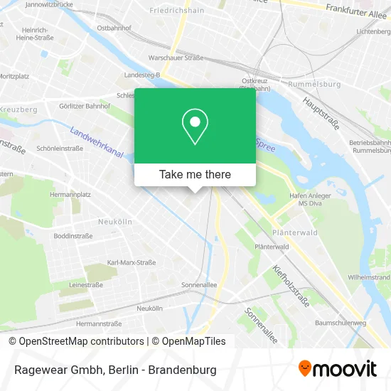 Ragewear Gmbh map