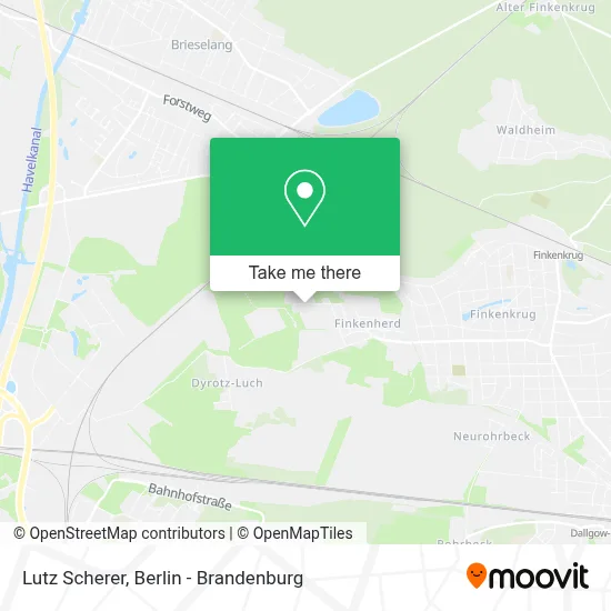 Lutz Scherer map