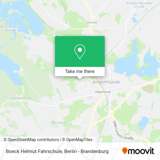 Boeck Helmut Fahrschule map