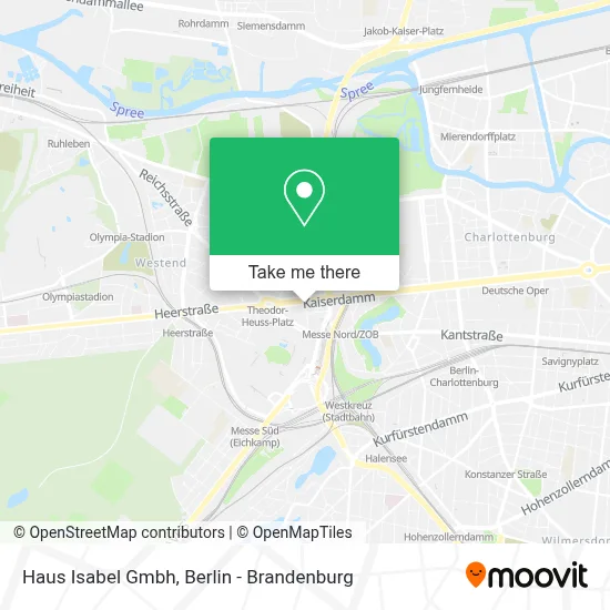 Haus Isabel Gmbh map
