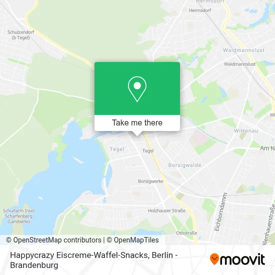Happycrazy Eiscreme-Waffel-Snacks map