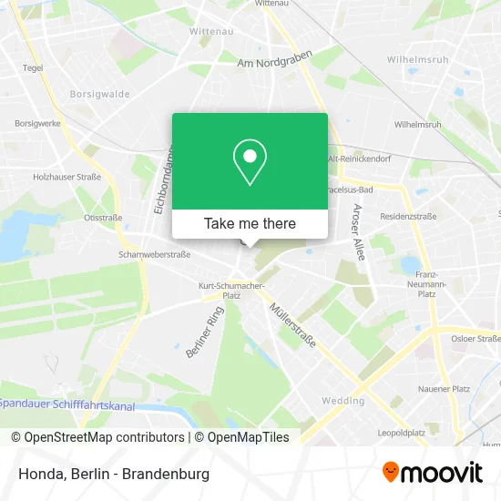 Honda map