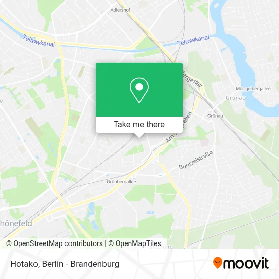 Hotako map
