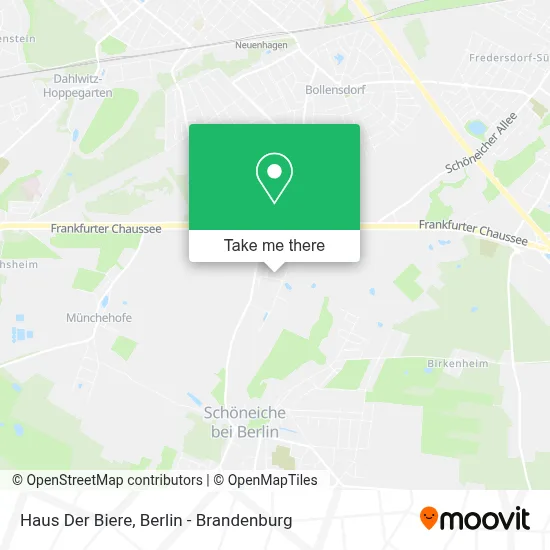Haus Der Biere map