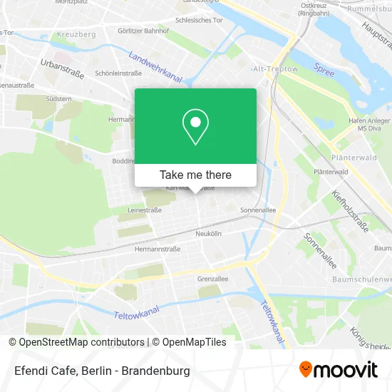 Efendi Cafe map