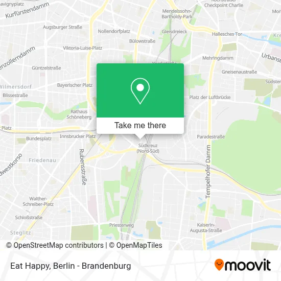 Eat Happy map
