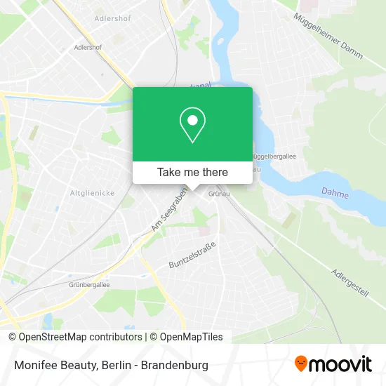 Monifee Beauty map