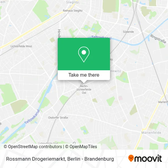 Rossmann Drogeriemarkt map