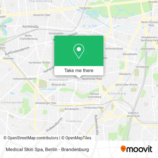 Medical Skin Spa map