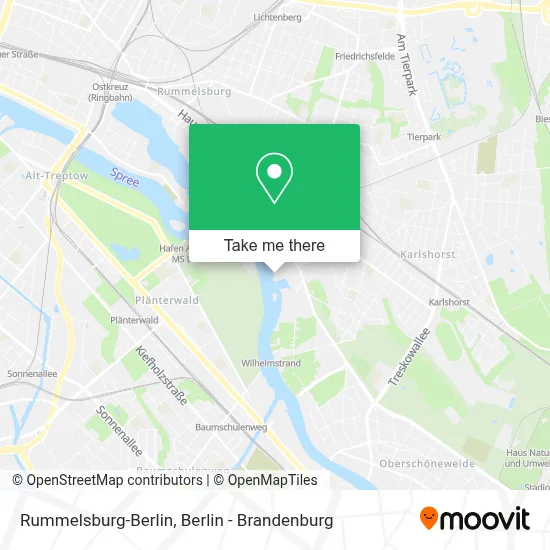 Rummelsburg-Berlin map