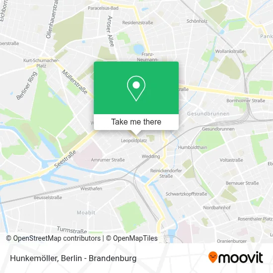 Hunkemöller map