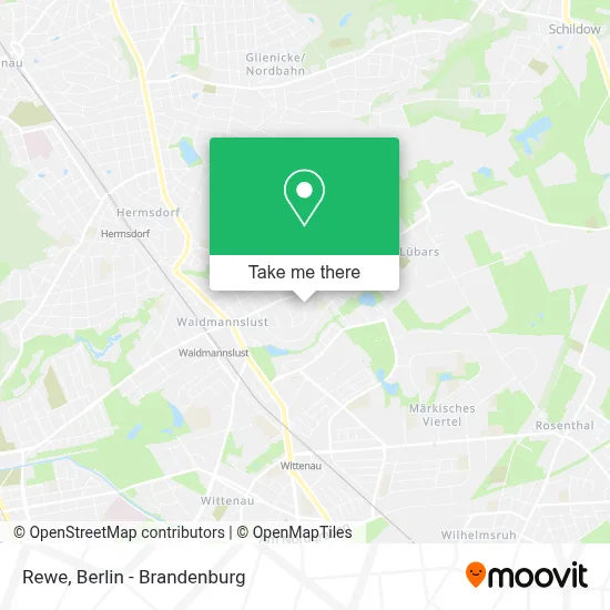 Rewe map