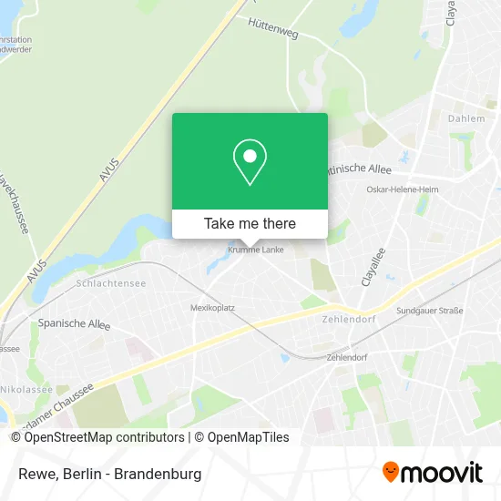 Rewe map