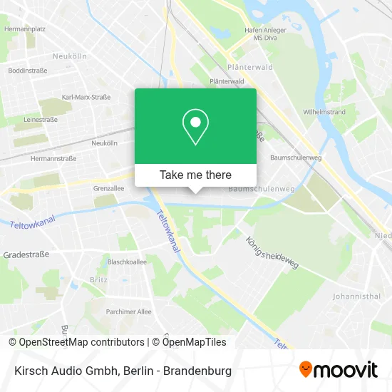 Kirsch Audio Gmbh map